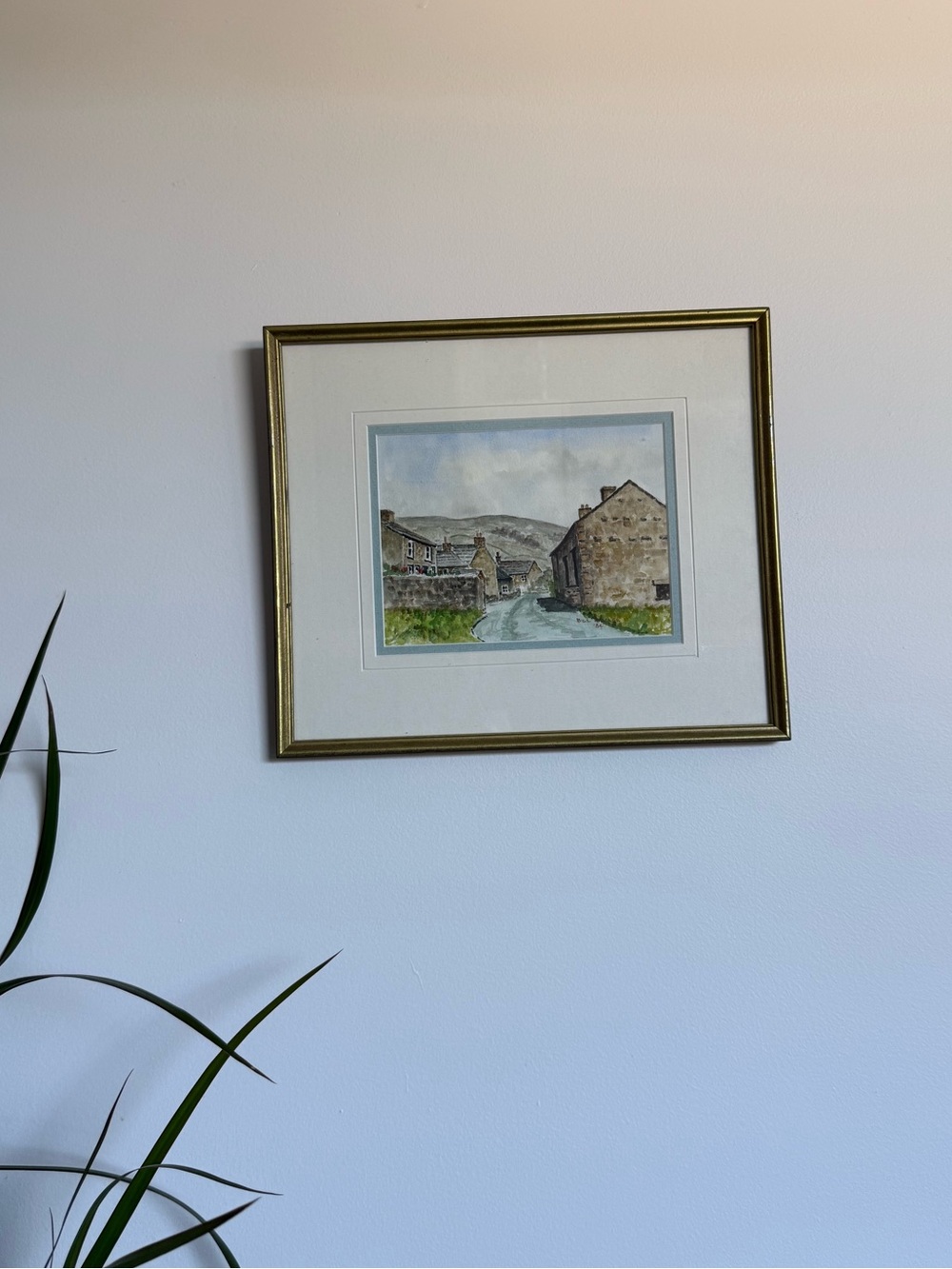 A Corner of Gunnerside, Swaledale – Original Watercolour by Bill Ramage